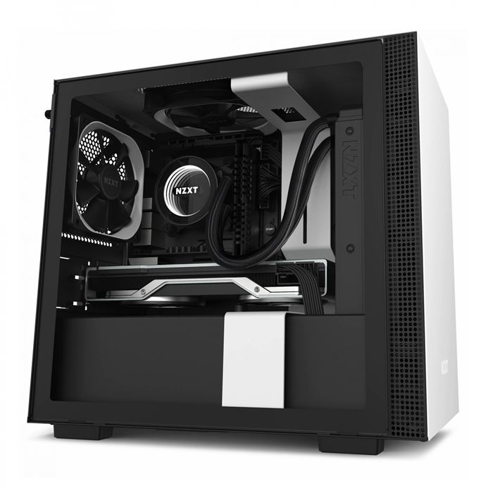 کیس ان زد ایکس تی NZXT H210 Matte White/Black