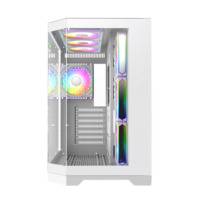 کیس گیم مکس مدل GAMEMAX CASE HYPE-A WHITE - 3