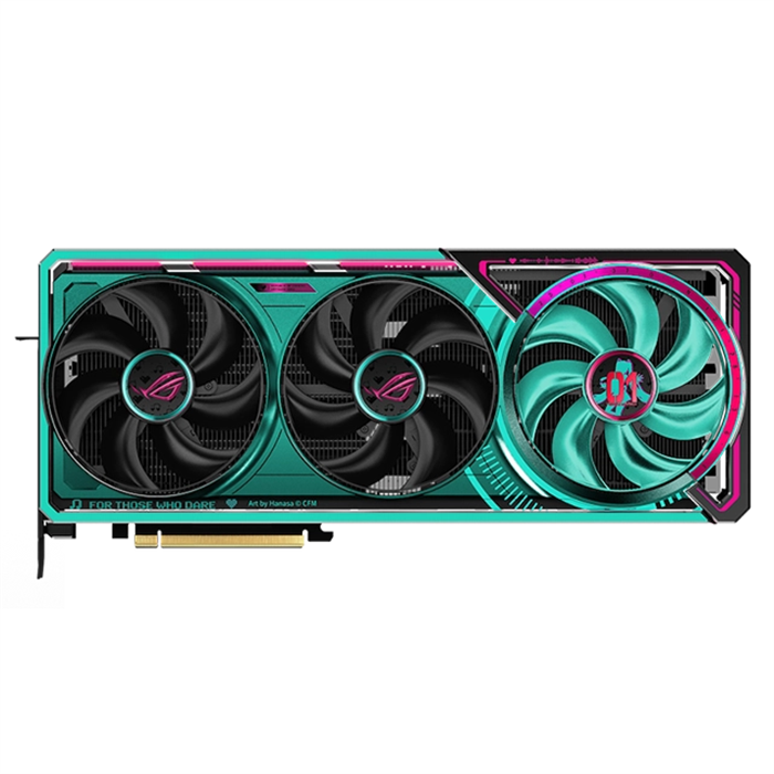 کارت گرافیک ایسوس ROG Astral GeForce RTX 5080 OC HATSUNE MIKU-W