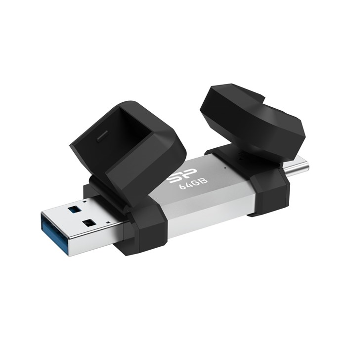 فلش مموری OTG سیلیکون پاور مدل Mobile C51 ظرفیت 128 گیگابایت - 3