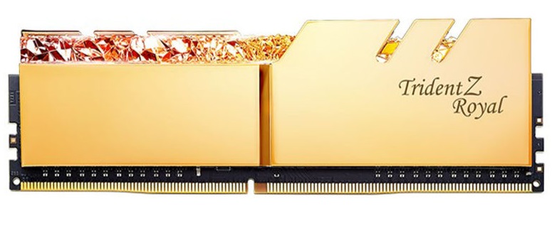 انتخاب رم جی اسکیل سری TridentZ Royal با ظرفیت 64 گیگابایت و فرکانس 4000 مگاهرتز