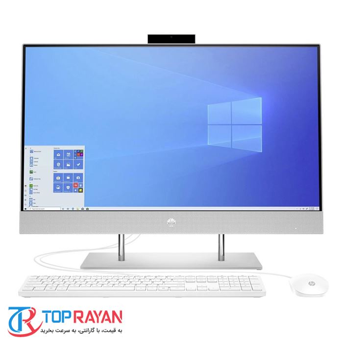 کامپیوتر آماده 27 اینچی اچ پی مدل Pavilion 27 DP1000 - A پردازنده Core i7 1165G7 رم 8GB حافظه 500GB SSD گرافیک intel - 2