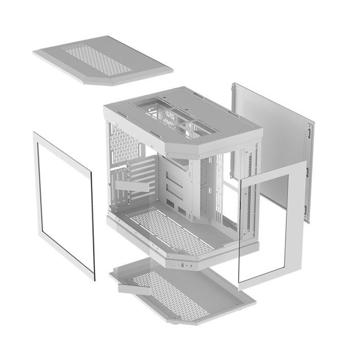 کیس WJ Coolman Y40 6F UNI - White - 7