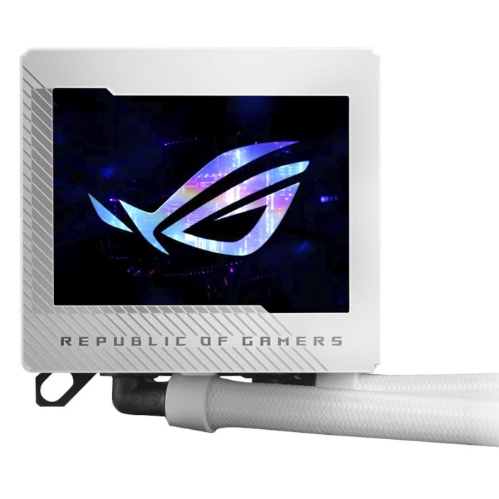 خنک کننده مایع پردازنده ایسوس سفید ROG RYUJIN III 360 - 6