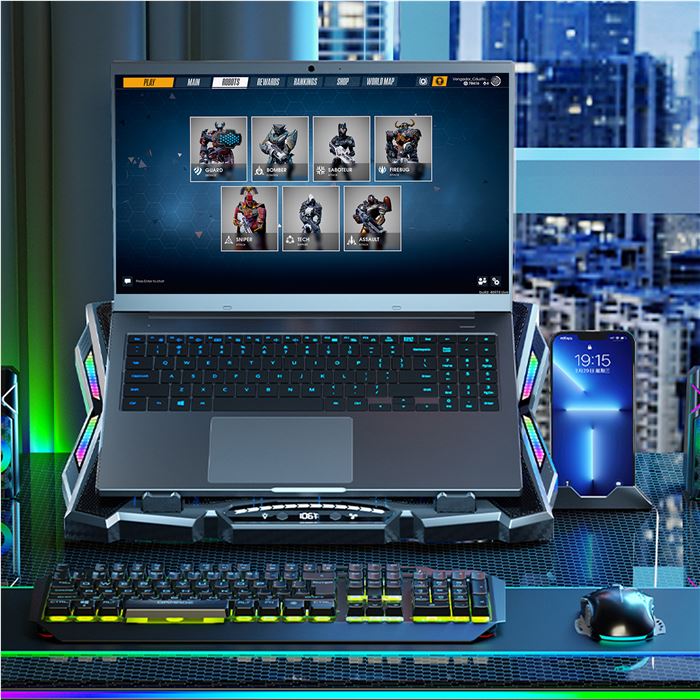 پایه خنک کننده لپ تاپ تراست مدل TPad 6 Plus - 7