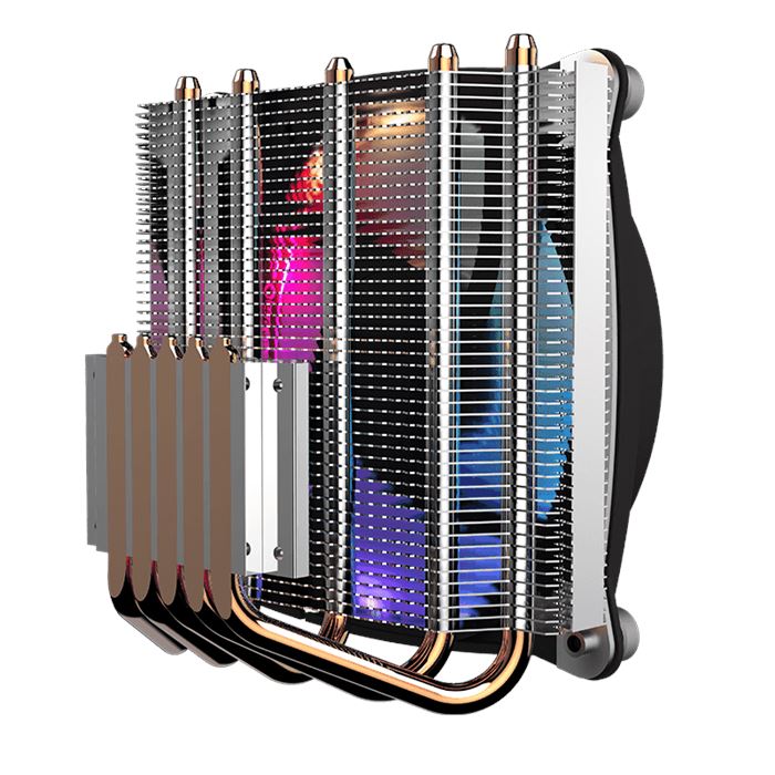 خنک کننده پردازنده گیم مکس مدل Gamma 300 Rainbow - 4