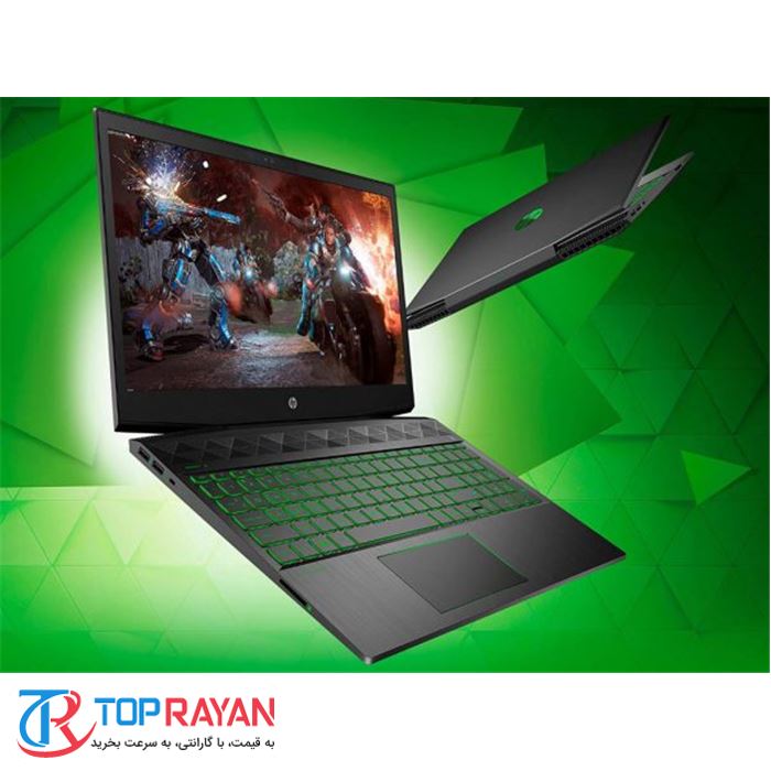لپ تاپ اچ پی 15.6 اینچی مدل Pavilion Gaming 15 DK1036 پردازنده Core i7 رم 16GB حافظه 1TB 256GB SS... - 2