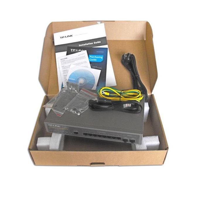 سوییچ مدیریتی 8 پورت تی پی-لینک مدل TL-SG3210 - 4