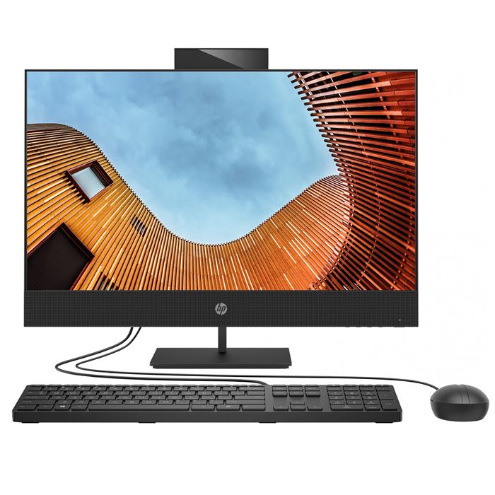 کامپیوتر آماده 23.8 اینچی اچ‌پی مدل ProOne440 G6-C پردازنده Core i7 10700T رم 16GB حافظه 1TB+256GB SSD گرافیک intel