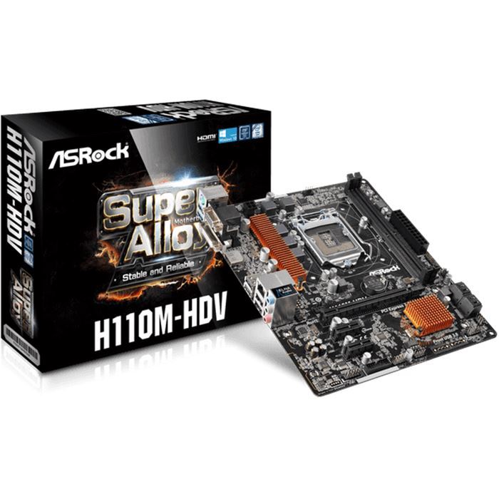 مادربرد ازراک مدل H110M-HDV با سوکت 1151