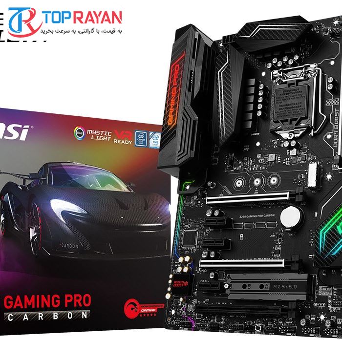 مادربرد ام اس آی مدل Z270 GAMING PRO CARBON - 7