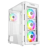 Twisted Minds Titan Glass Mid Tower White Gaming Case