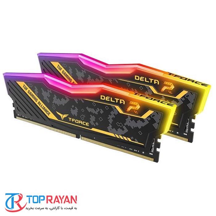 رم تیم گروپ مدل DELTA TUF Gaming Alliance RGB با حافظه ۸ گیگابایت و فرکانس ۳۲۰۰ مگاهرتز - 5