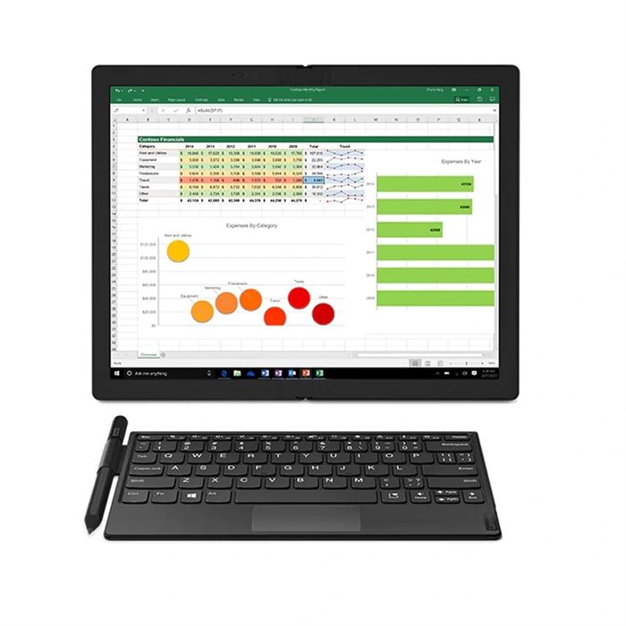 لپ تاپ 13.3 اینچ لنوو مدل ThinkPad X1 Fold پردازنده Core i5 L16G7 رم 8GB حافظه 1TB SSD گرافیک QXGA intel - 5