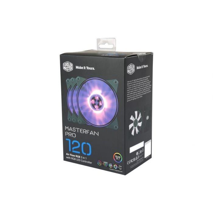 فن کیس کولر مستر مدل MasterFan Pro 120 Air Flow RGB - 7
