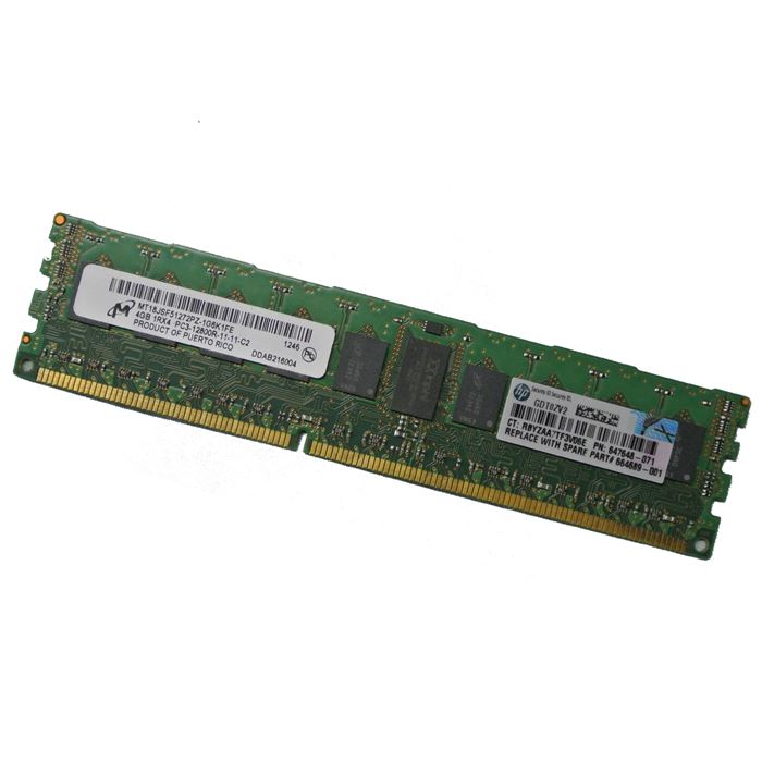 رم سرور اچ پی 4GB PC3-12800R - 3