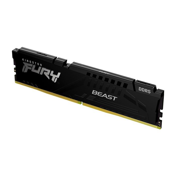 رم کامپیوتر تک کاناله کینگستون مدل Fury Beast با حافظه 16 گیگابایت و فرکانس 5200 مگاهرتز - 2