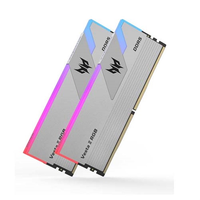 رم کامپیوتر DDR5 دو کاناله ایسر 7200 مگاهرتز CL34 مدل Predator Vesta II ظرفیت 32 گیگابایت - 2