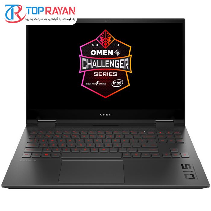 لپ تاپ اچ پی 15 اینچی مدل OMEN 15t EK000 - 4B پردازنده Core i7 10750H رم 32GB حافظه 1TB SSD گرافیک 4GB 1650 Ti - 2
