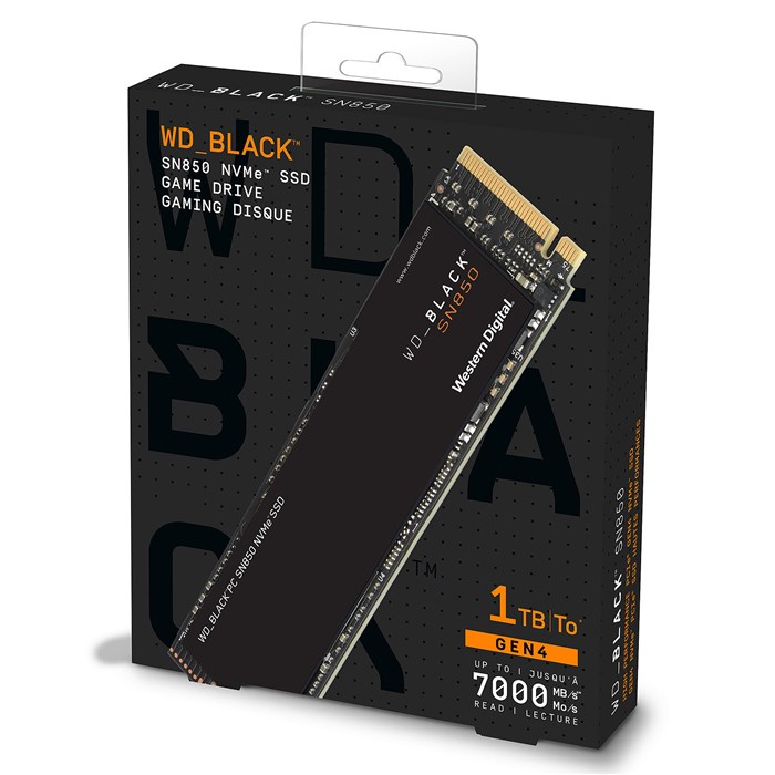 حافظه SSD وسترن دیجیتال مدل  BLACK SN850   ظرفیت 1 ترابایت - 4