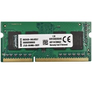 Kingston DDR3 1333S MHz CL9  RAM  4GB