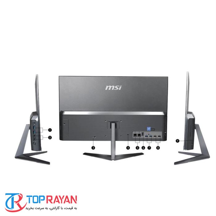 کامپیوتر آماده AIO ام اس آی 24 اینچی مدل PRO 24X 7M پردازنده Core i7 رم 8GB حافظه 1TB گرافیک Inte... - 3