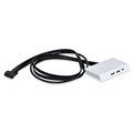Lian-Li O11DE-3WV2 3× USB White Additional I/O Kit