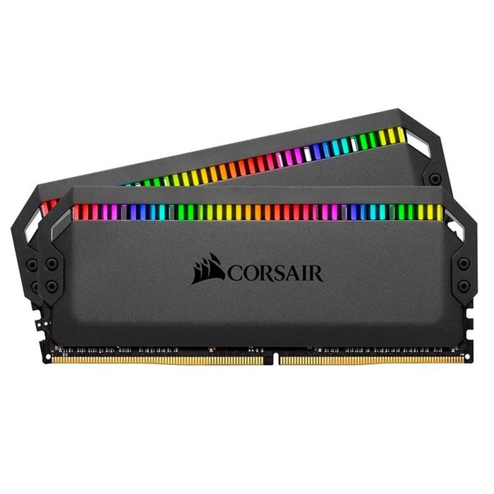 رم کامپیوتر کرسیر مدل Dominator Platinum RGB با حافظه ۱۶ گیگابایت و فرکانس ۳۰۰۰ مگاهرتز