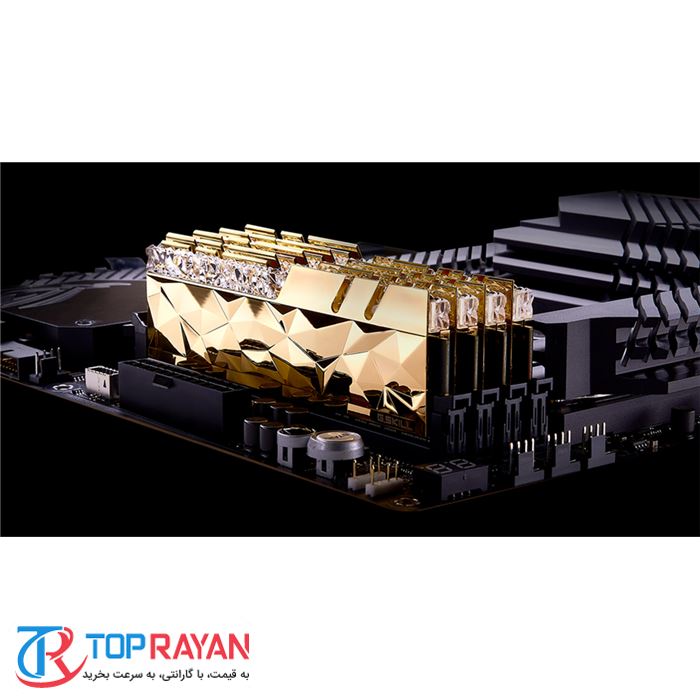 رم کامپیوتر RAM جی اسکیل دو کاناله مدل Trident Z Royal Elite GTEG DDR4 4800MHz CL19 ظرفیت 16 گیگابایت - 5