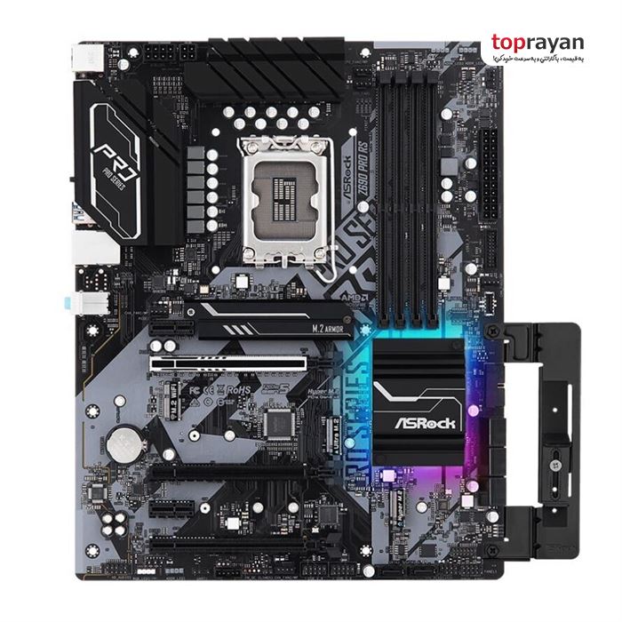 مادربرد ازراک مدل Z690 Pro RS سوکت 1700 - 3
