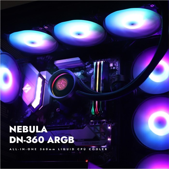 فن پردازنده دارک فلش مدل DN360 Black - 4