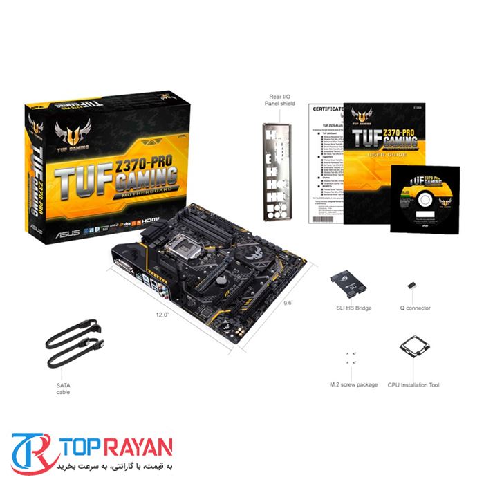 مادربرد ایسوس مدل TUF Z370-PRO GAMING - 6