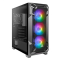 Antec DF600 Flux Black Gaming Mid Tower Gaming Case