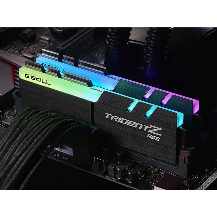 رم دسکتاپ DDR4 دو کاناله 3000 مگاهرتز CL15 جی اسکیل سری Trident Z RGB ظرفیت 16 گیگابایت - 4