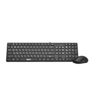 Tsco TKM 8061 Wired Keyboard and Mouse