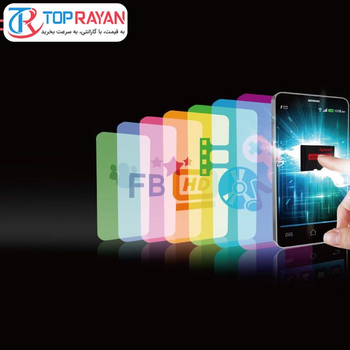 کارت حافظه microSDHC اپیسر مدل AP16G کلاس 10 استاندارد UHS-I U1 سرعت 85MBps ظرفیت 16 گیگابایت - 2