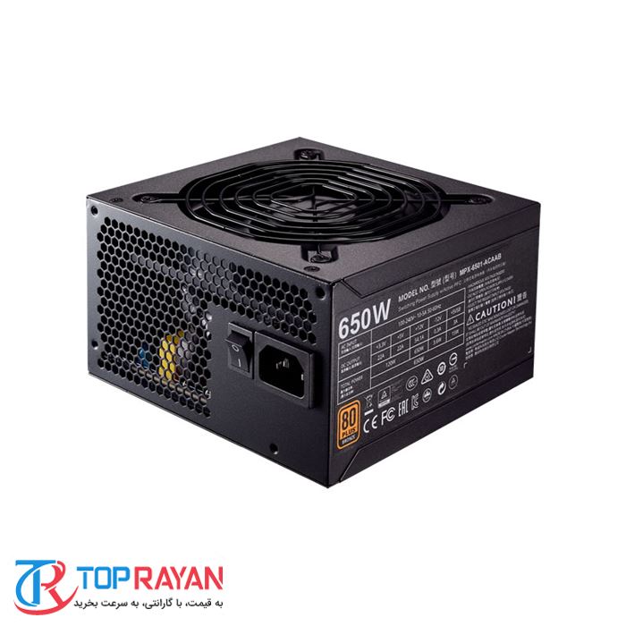 پاور کولرمستر 650 وات Cooler Master MWE 650w Bronze - 5