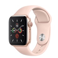 Apple Watch 5 GPS 44mm Gold Aluminum Case With Pink Sand Sport Band