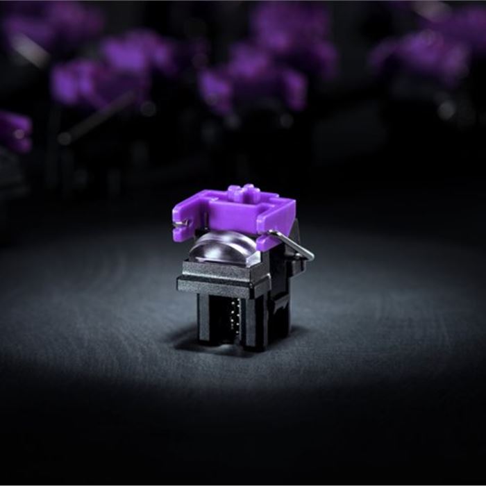 کیبورد مخصوص بازی ریزر مدل (Purple) Razer Huntsman V2 Clicky Optical Switch - 3