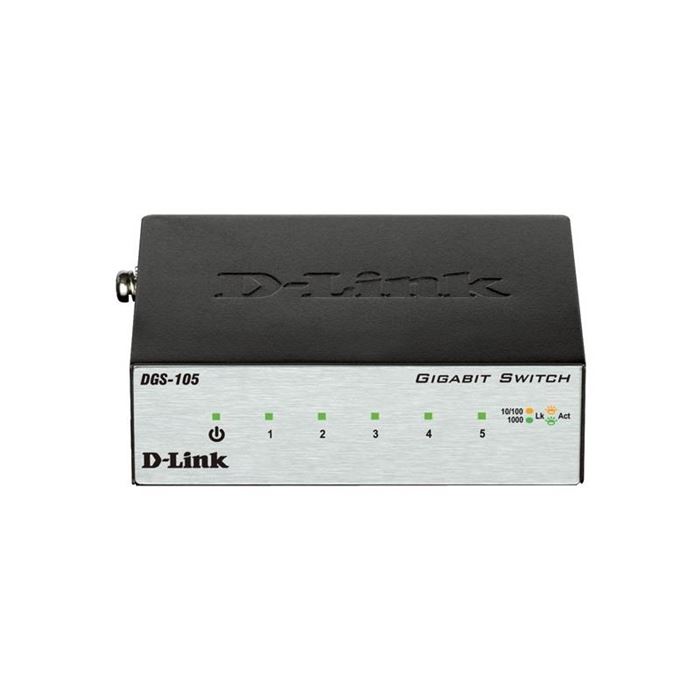 سوئیچ 5 پورت گیگ دی-لینک D-Link DGS-105 - 9