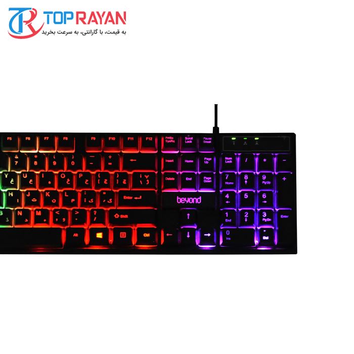 کیبورد بیاند مدل BK-7100 RGB - 4