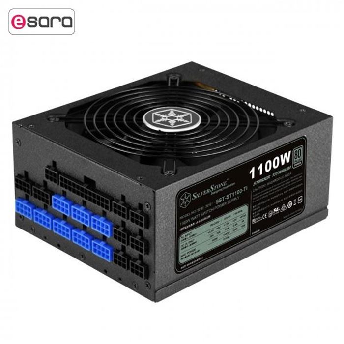 منبع تغذیه کامپیوتر سیلوراستون مدل Strider Titanium SST-ST۱۱۰۰-TI - 3
