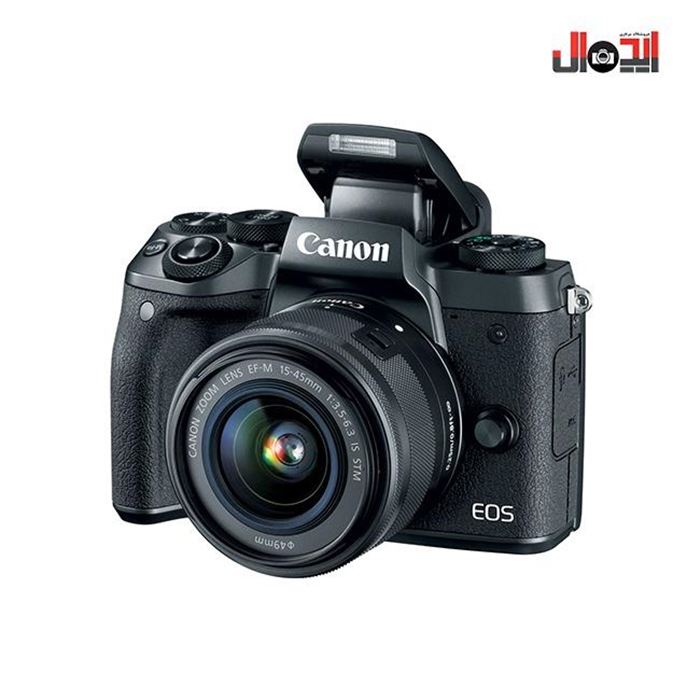 دوربین دیجیتال بدون آینه کانن مدل EOS M6 به همراه لنز 15-45 میلی متر IS STM - 9