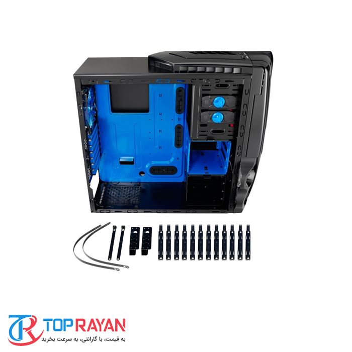 کیس کامپیوتر ایروکول مدل سیکلون ۲ بلک ادیشن - 6
