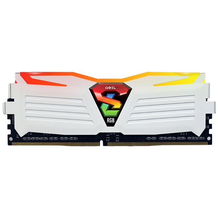 رم کامپیوتر ژل سری Super Luce RGB Lite با حافظه ۸ گیگابایت و فرکانس ۲۴۰۰ مگاهرتز