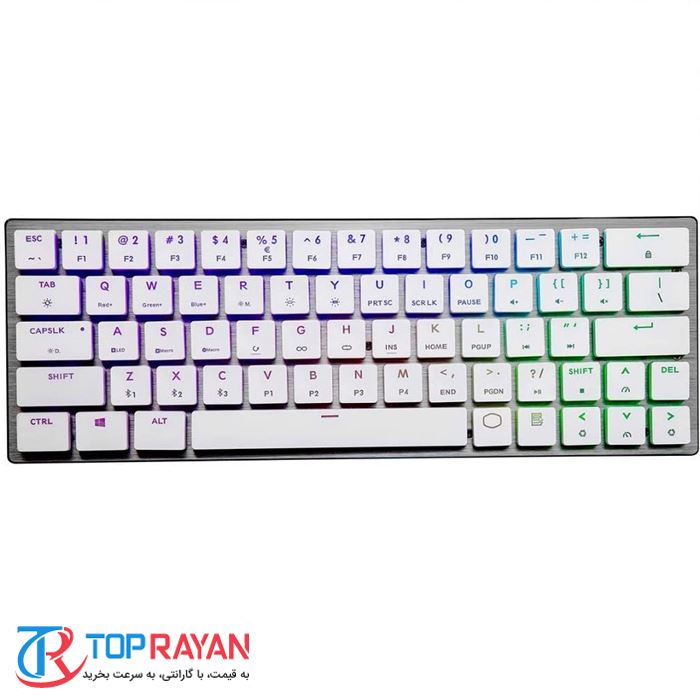 کیبورد گیمینگ بی سیم کولرمستر مدل SK621 White - 2