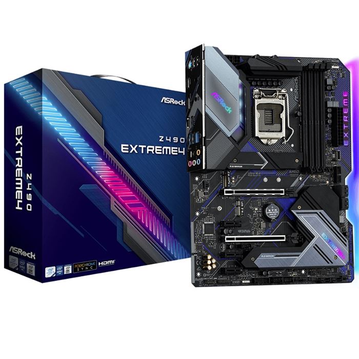مادربرد ازراک مدل Z490 Extreme 4 سوکت 1200