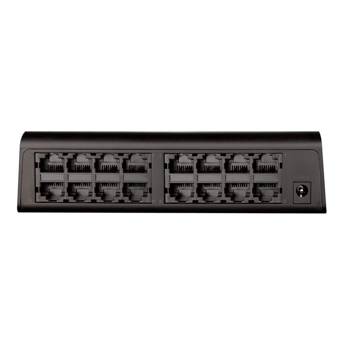 سوییچ 16 پورت غیر مدیریتی و مگابیتی دی-لینک مدل DES-1016A - 7