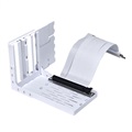 Lian-Li Universal 4- Slots Vertical GPU KIT White (WITH GEN 4 RISER) Bracket and Cable
