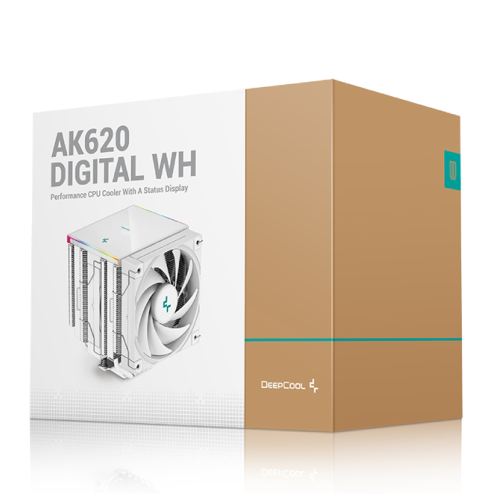 خنک کننده پردازنده AK620 Digital White - 9
